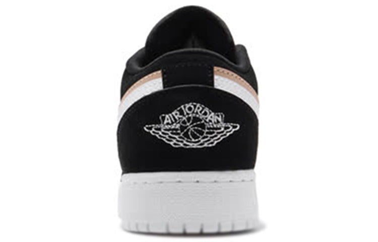 Air Jordan 1 Low GS Black Rose Gold 554723-090