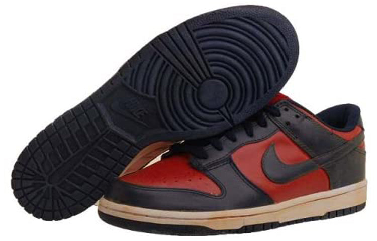 Nike Dunk Low Vintage 'Varsity Red Blue' Varsity Red/Midnight Blue 446242-601