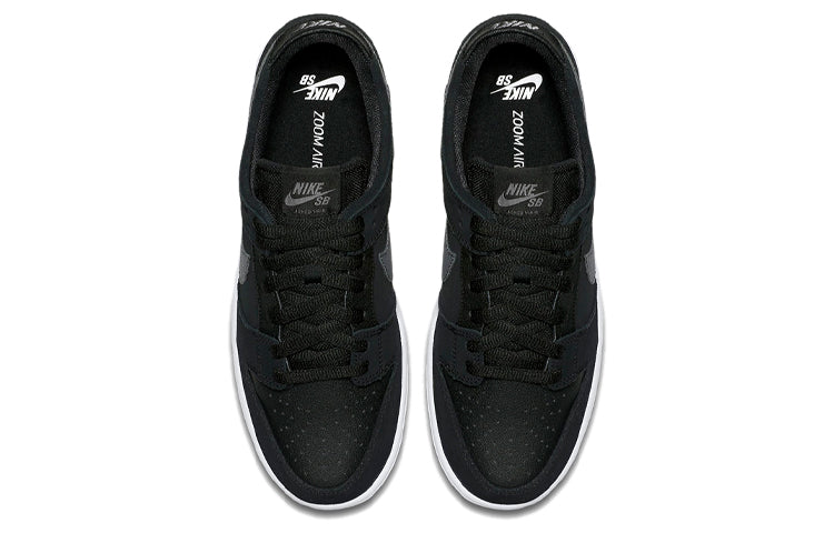 Nike SB Skateboard Dunk Low Premium IW 'Black' Black/Lt Graphite-White 819674-001
