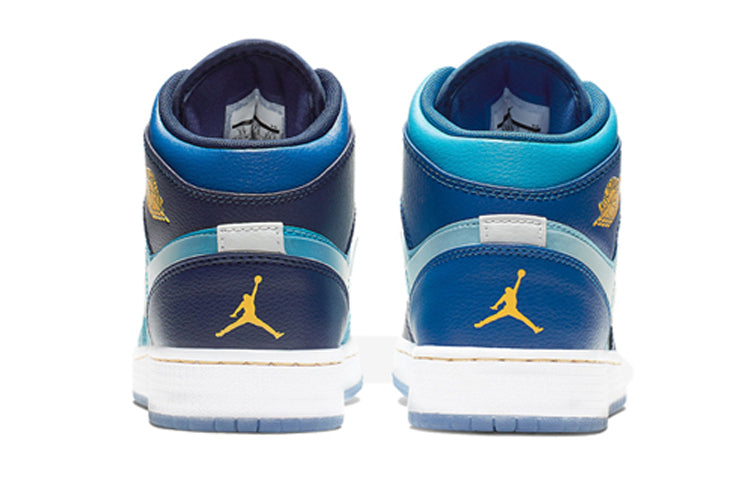 Air Jordan 1 Mid GS Blue Void BV7446-400