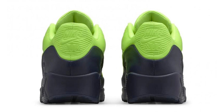 Nike Sacai x Womens WMNS Air Max 90 'Volt Obsidian' Volt/Obsidian/Volt 804550-774 sneakmarks