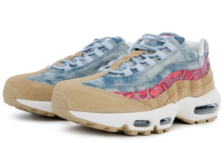 Nike Air Max 95'Wild West' GS Parachite Beige/University Red BV6375-200 sneakmarks