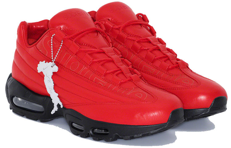 Nike Supreme x Air Max 95 LUX Luxury 'Gym Red' Gym Red/Gym Red-Black CI0999-600 sneakmarks