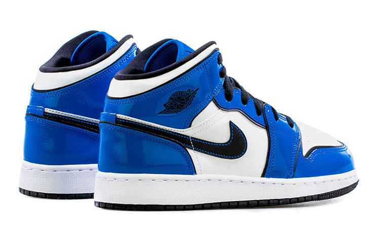 Air Jordan 1 Mid SE GS 'Signal Blue' Signal Blue (GS) BQ6931-402