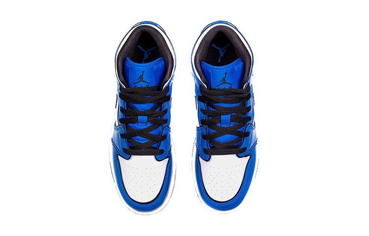 Air Jordan 1 Mid SE GS 'Signal Blue' Signal Blue (GS) BQ6931-402