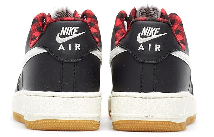 Nike Air Force 1 Low '07 LV8 'Lumberjack Pack' Black/Sail/Action Red/Gum Light Brown 718152-015 KICKSOVER