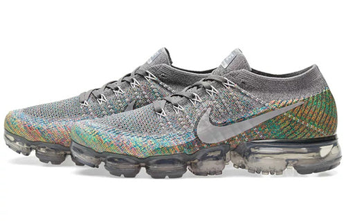 Nike Air VaporMax 'Grey Multi' Dark Grey/Reflect Silver-Blue Orbit 849558-019 KICKSOVER