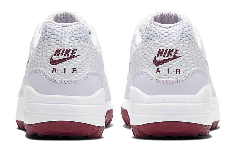 Nike Womens Air Max 1 G 'White Barely Grape' White/Barely Grape/Villain Red CI7736-103 KICKSOVER