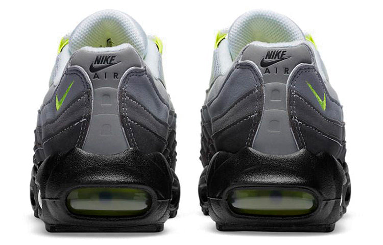 Nike Air Max 95 OG GS 'Neon' 2020 Black/Neon Yellow/Light Graphite CZ0910-001 sneakmarks