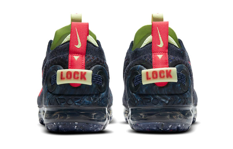 Nike Air VaporMax 2020 GS 'Obsidian Siren Red' Obsidian/Barely Volt/Anthracite/Siren Red CJ4069-401 KICKSOVER