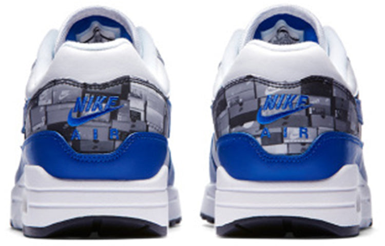 Nike Air Max 1 Print We Love Nike - White Royal AQ0927-100 KICKSOVER