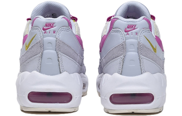 Nike Womens Air Max 95 'Fire Pink' Football Grey/Saffron Quartz/Fire Pink CI3710-001 sneakmarks