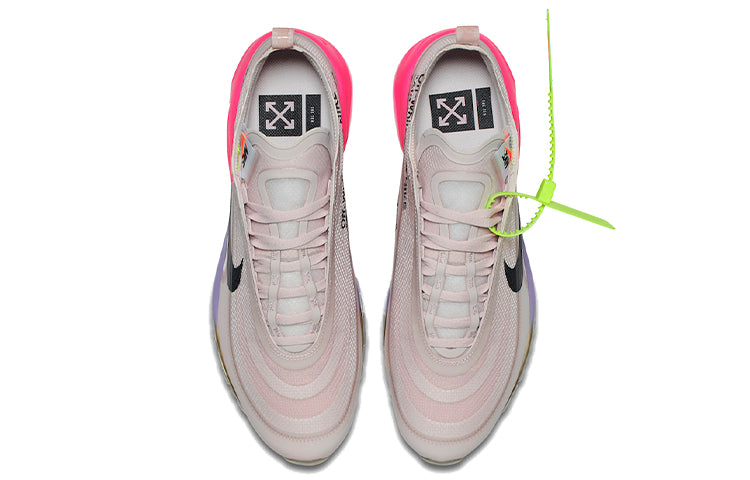 Nike Serena Williams x OFF-WHITE x Air Max 97 OG 'Queen' Elemental Rose/Barely Rose-Black-White AJ4585-600 sneakmarks