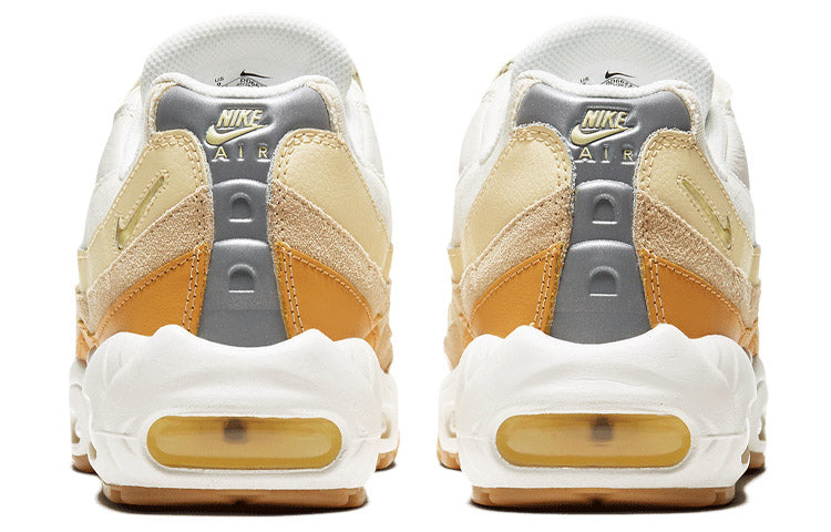 Nike Womens Air Max 95 'Coconut Milk' Sail/Coconut Milk/Lemon Drop/Light Citron DD6622-100 sneakmarks