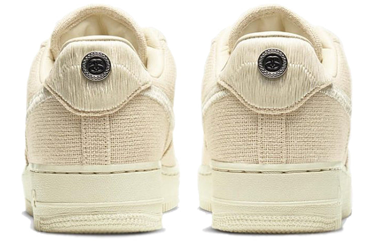 Nike Stussy x Air Force 1 Low 'Fossil' Fossil Stone/Sail/Off White CZ9084-200 KICKSOVER