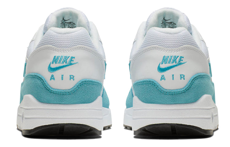 Nike Womens Air Max 1 'Light Blue Fury' White/Light Blue Fury/Black 319986-117 KICKSOVER