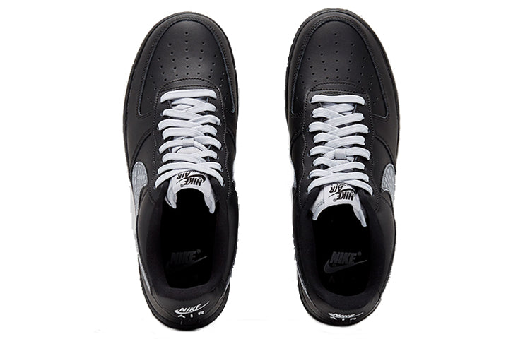 Nike Air Force 1 Low 'Black Croc Print' Black/Cool Grey/Dark Grey 823511-012 KICKSOVER