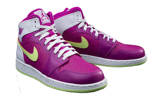 Air Jordan 1 Retro High GG 'Fuchsia Flash' Fuchsia Flash/Liquid Lime-White 332148-509