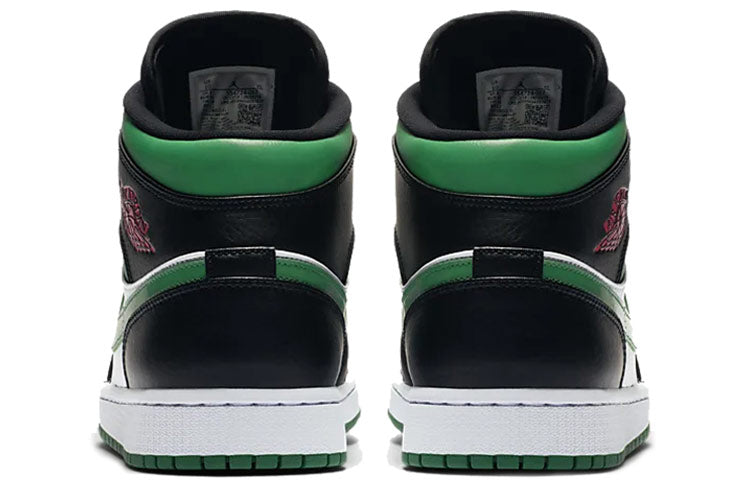 Air Jordan 1 Mid Green Toe 554724-067