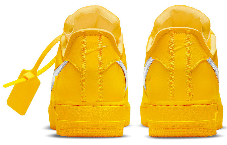 Nike Air Force 1 x Off-White University Gold DD1876-700 sneakmarks