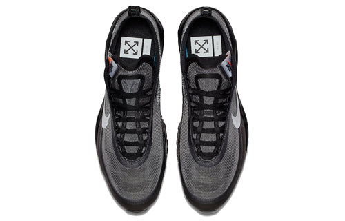 Nike Off-White x Air Max 97 'Black' Black/Cone-Black-White AJ4585-001 sneakmarks