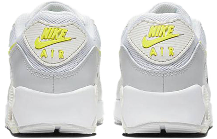 Womens Air Max 90 'Lemon Venom' White/Lemon Venom/Pure Platinum/Sail CW2650-100 KICKSOVER