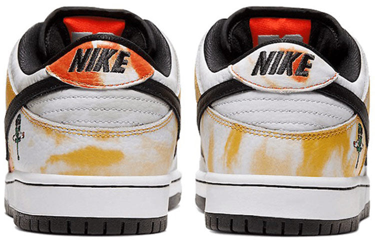 Nike SB Skateboard Dunk Low Pro QS Raygun Tie-Dye - White BQ6832-101
