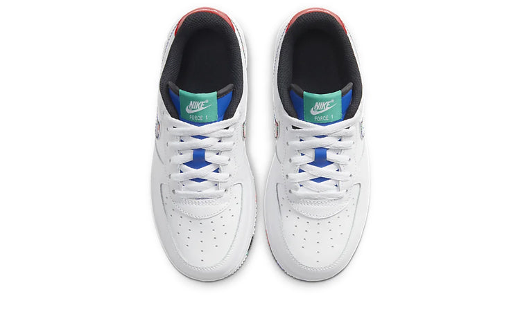 Nike Air Force 1 Low PS 'Melted Crayon' White/Hyper Blue/Neptune Green/Multi-Color CU4634-100 KICKSOVER