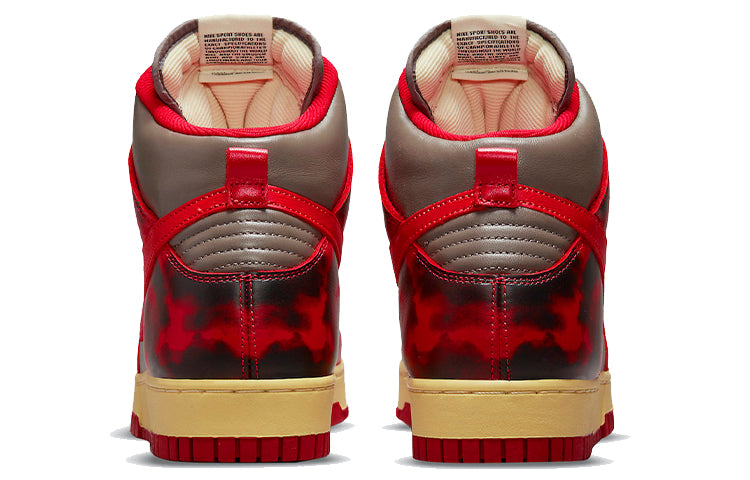 Nike Dunk High 1985 Red Acid Wash DD9404-600