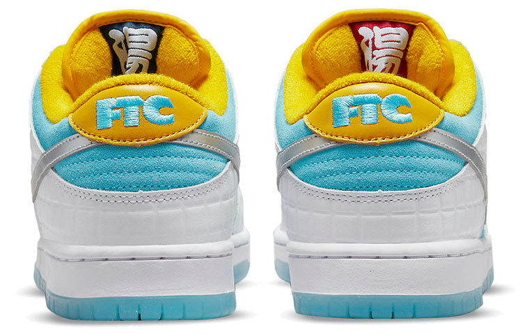Nike FTC x SB Skateboard Dunk Low Pro QS 'Lagoon Pulse' DH7687-400