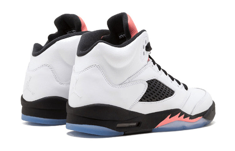 Air Jordan 5 Retro'Sunblush' GS White/Black-Sunblush 440892-115