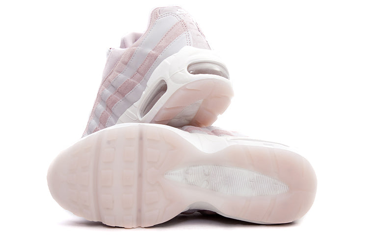 Nike Womens Air Max 95 LX 'Particle Rose' Particle Rose/Vast Grey-Summit White-Particle Rose AA1103-600 sneakmarks