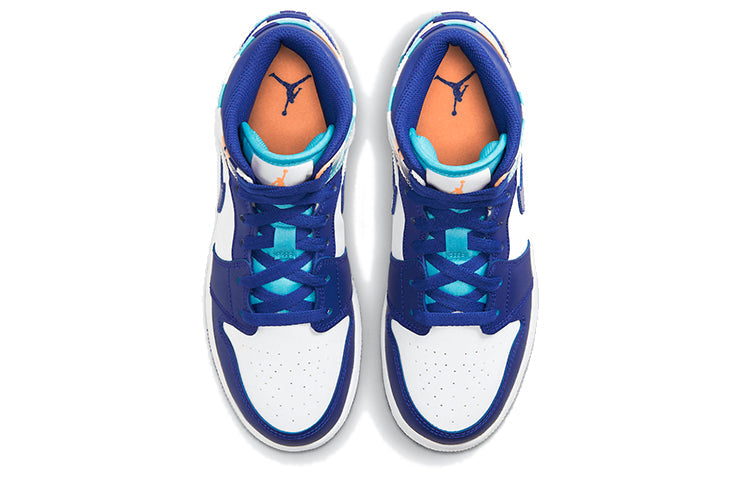 Air Jordan 1 Mid GS Storm Blue 555112-105