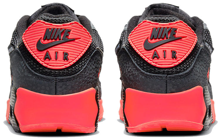 Nike Air Max 90 'Kiss My Airs' Black/Smoke Grey/Dark Smoke Grey/Iron Grey DJ4626-001 KICKSOVER