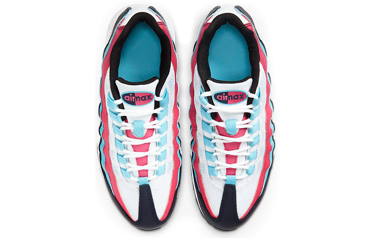 Nike Air Max 95 GS 'Blackened Blue Watermelon' Blackened Blue/White/Blue Fury/Watermelon 905348-404 sneakmarks