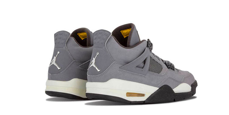 Air Jordan 4 Retro 'Cool Grey' 2004 Cool Grey/Chrome-Dark Charcoal-Varsity Maize 308497-001