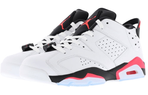 Air Jordan 6 Retro Low BG White Infrared 768881-123