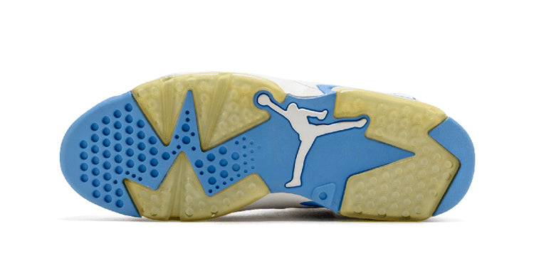 Air Jordan 6 Retro Low 'University Blue' White/University Blue 304401-141