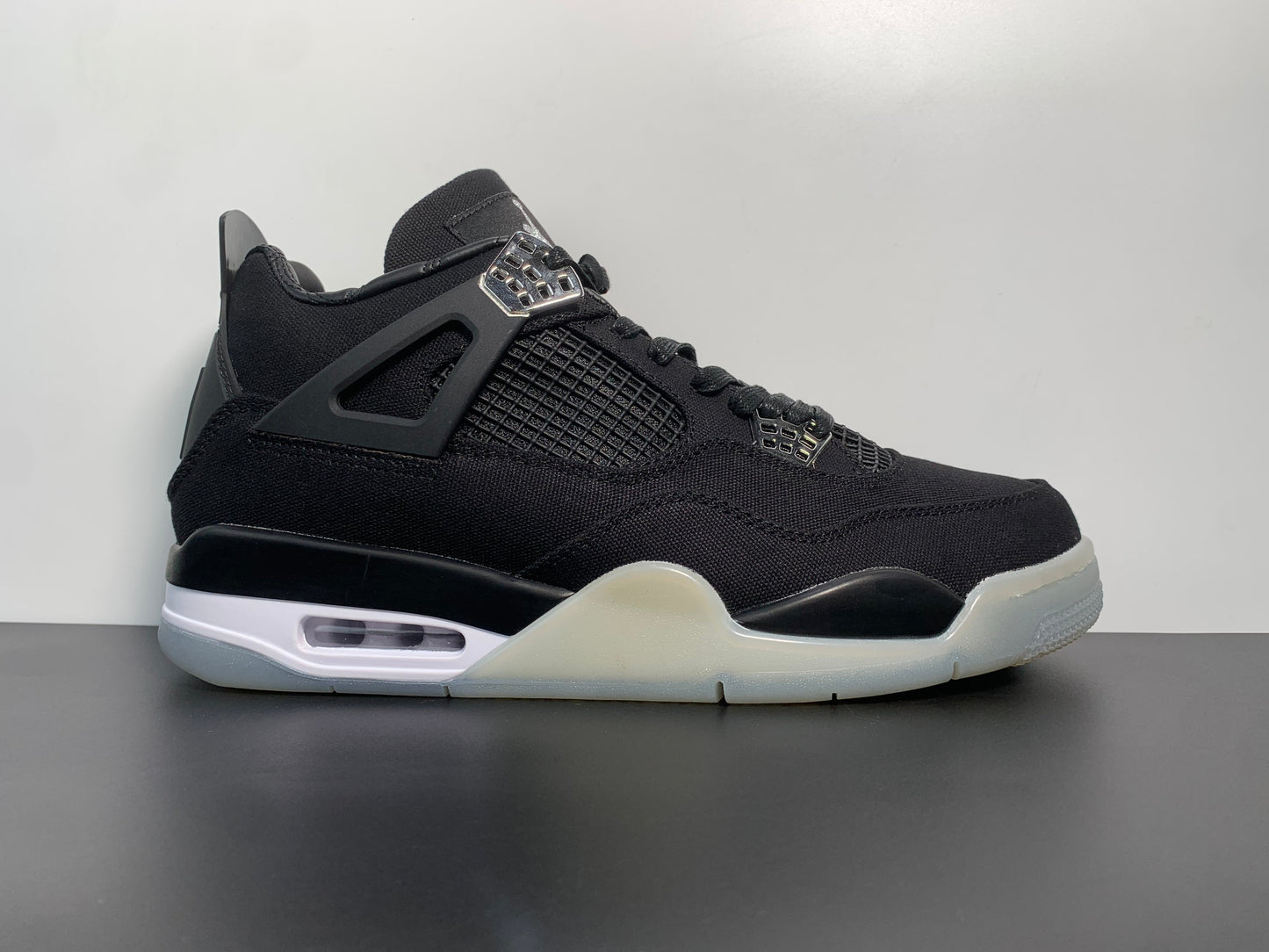 Air Jordan 4 Black White Eminem Carhartt