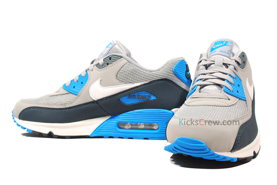 Nike Air Max 90 Essential Wolf Grey Armory Navy 537384-015