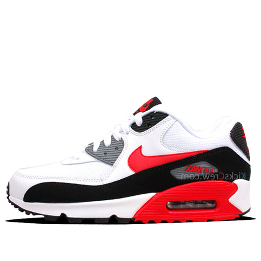 Nike Air Max 90 Essential White Challenge Red Black 537384-112