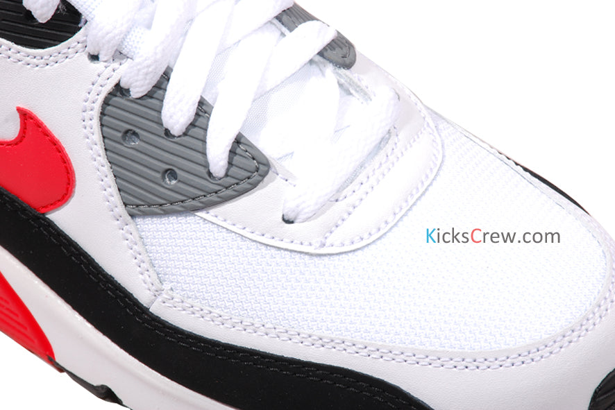 Nike Air Max 90 Essential White Challenge Red Black 537384-112