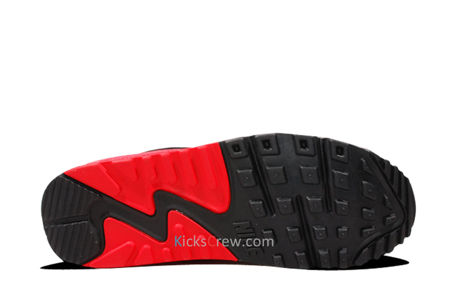 Nike Air Max 90 Essential White Challenge Red Black 537384-112