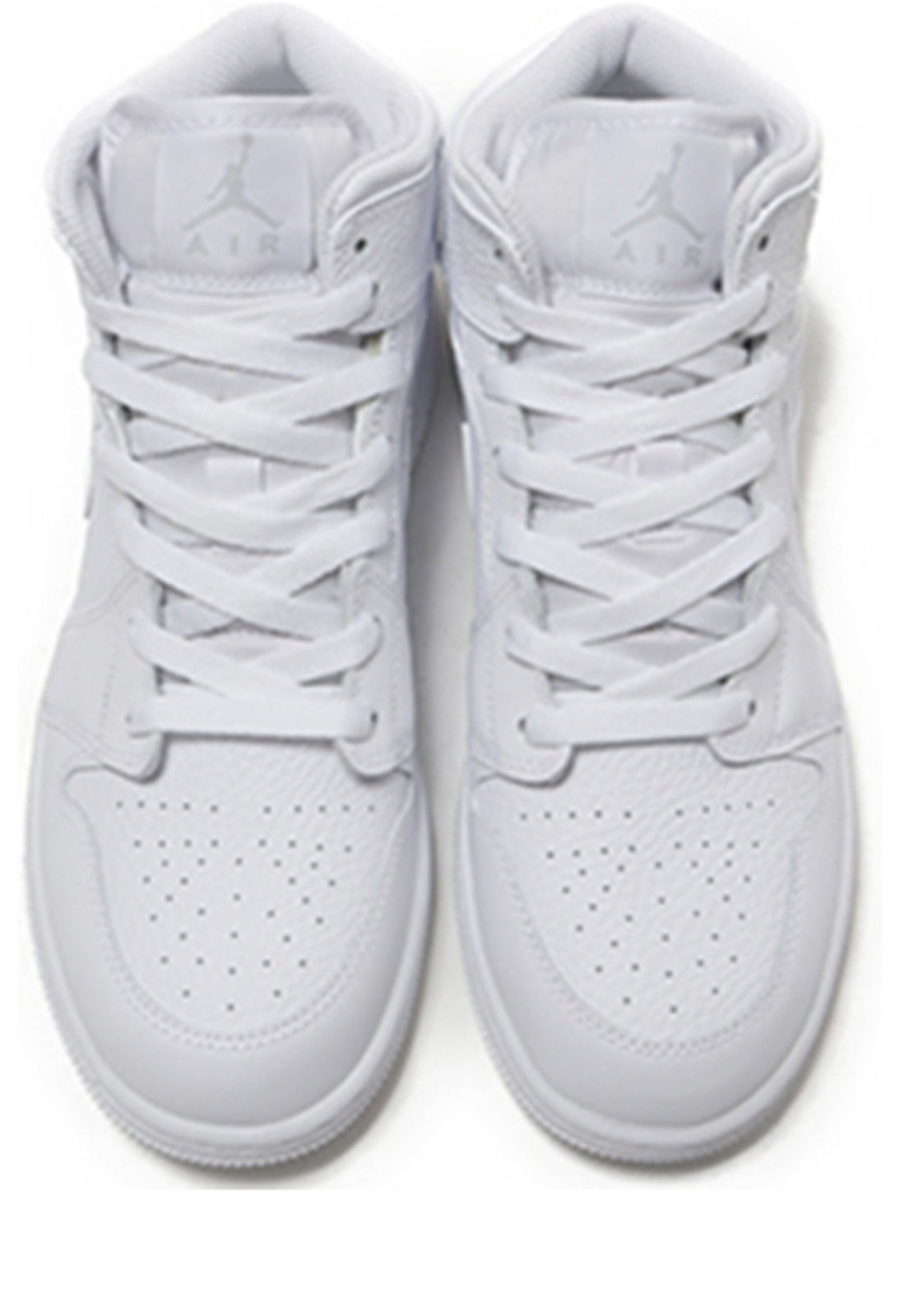 Air Jordan 1 Mid GS White Pure Platinum 554725-109