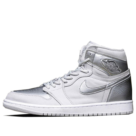 Air Jordan 1 Retro High OG 'Neutral Grey co.jp' 2020 Neutral Grey/White/Metallic Silver 555088-029