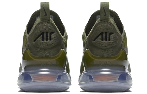 Nike Air Max 270 'Medium Olive' Medium Olive/Black-Total Orange-White AH8050-201 KICKSOVER