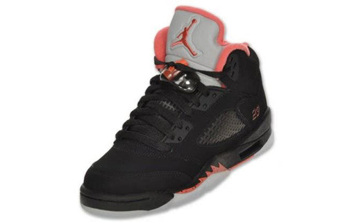 Air Jordan 5 Retro GS Black/Alarming 440892-001