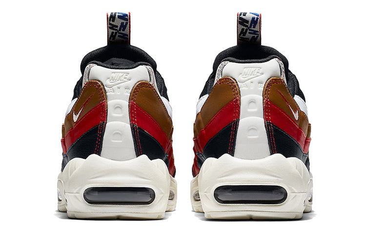 Nike Air Max 95 TT PRM Pull Tab - Navy Red Brown AJ4077-002 sneakmarks