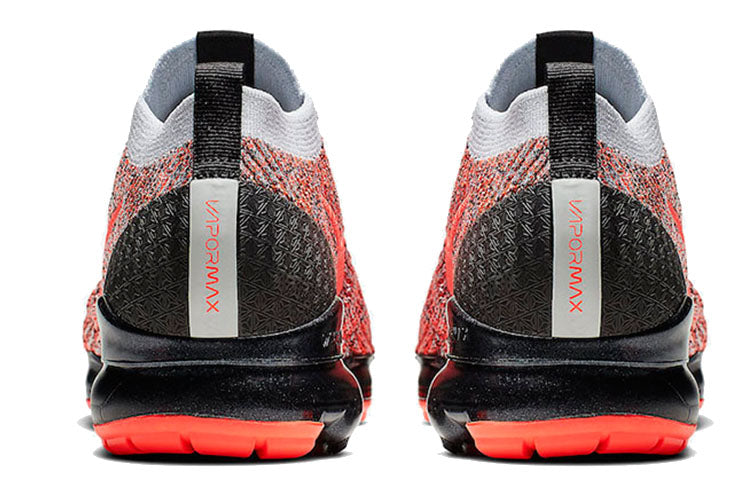 Nike Air VaporMax Flyknit 3 'Hyper Crimson' Bright Mango/Pure Platinum-Black-White-Metallic Silver AJ6900-800