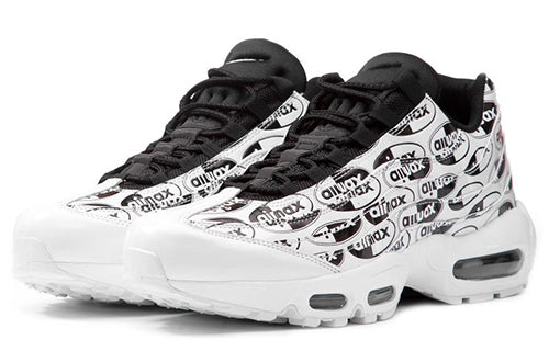 Nike Air Max 95 Premium Logo Pack - White Black 538416-103 sneakmarks